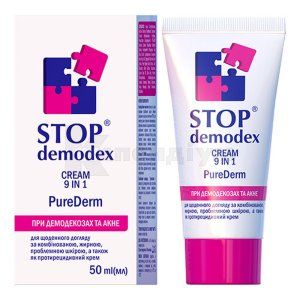 STOP DEMODEX (СТОП ДЕМОДЕКС) КРЕМ 9 В 1 PureDerm