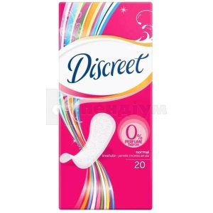 ПРОКЛАДКИ ГІГІЄНІЧНІ ЩОДЕННІ DISCREET DEO