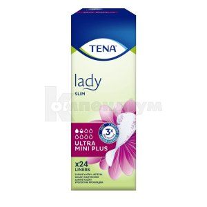 ПРОКЛАДКИ УРОЛОГІЧНІ TENA LADY SLIM ULTRA MINI PLUS