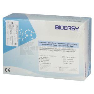 BIOEASY ЕКСПРЕС-ТЕСТ НА НОВИЙ КОРОНАВІРУС 2019 (2019-nCoV) GIGA IgG/IgM