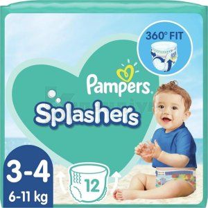 ПІДГУЗНИКИ-ТРУСИКИ ДИТЯЧІ ДЛЯ ПЛАВАННЯ ОДНОРАЗОВІ PAMPERS SPLASHERS