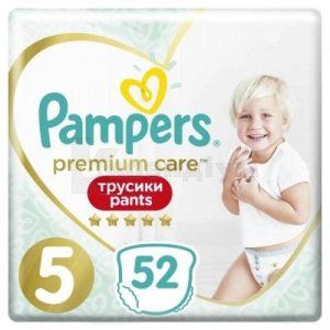 ПІДГУЗНИКИ-ТРУСИКИ ДИТЯЧІ PAMPERS PREMIUM CARE PANTS ДЛЯ ХЛОПЧИКІВ І ДІВЧАТ