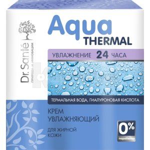 КРЕМ ЗВОЛОЖУЮЧИЙ ДЛЯ ЖИРНОЇ ШКІРИ серії "DR. SANTE AQUA THERMAL" (MOISTURIZING CREAM FOR OILY SKIN series "DR. SANTE AQUA THERMAL")