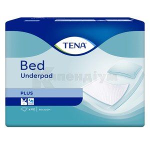 ПЕЛЮШКИ ДЛЯ НЕМОВЛЯТ TENA BED UNDERPAD PLUS