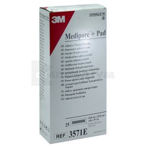 3M™ MEDIPORE™+PAD ПОВ'ЯЗКА АДГЕЗИВНА ДЛЯ ЗАКРИТТЯ РАН