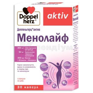 Доппельгерц актив менолайф (Doppelherz aktiv menolife)