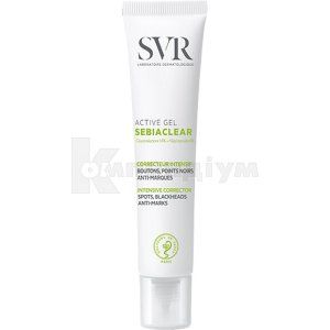 SVR себіаклер гель для обличчя активний (SVR sebiaclear active gel)