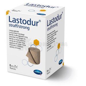 Бинт еластичний високої розтяжності Lastodur® straff/strong/Ластодур тугий