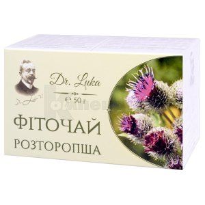 Фіточай "Росторопша" Dr.Luka (Herbal tea "Milk Thistle" Dr.Luka)