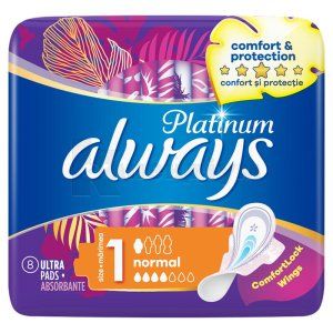 Прокладки гігієнічні ароматизовані Олвейс платинум ультра (Flavored sanitary pads Always platinum ultra)