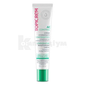 Топікрем АК контроль компенсуючий зволожувальний крем (Topicrem AC control compensating moisturizing cream)