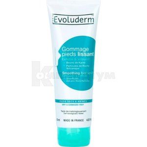 Скраб для ніг пом'якшуючий Еволюдерм (Emollient foot scrub Evoluderm)