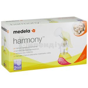 МОЛОКОВІДСМОКТУВАЧ HARMONY MANUAL BREASTPUMP