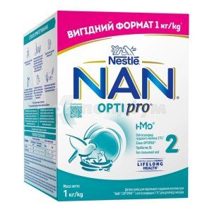 Нан 2 оптіпро суміш молочна суха (Nan 2 optipro mixture of milk)