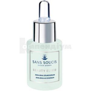 Sans Soucis (Сан Сусі) Beauty Elixir сироватка для обличчя AHA+BHA кислотна