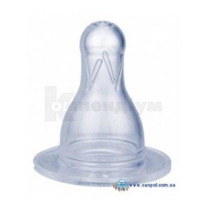 Соска силіконова кругла (Silicone round nipple)