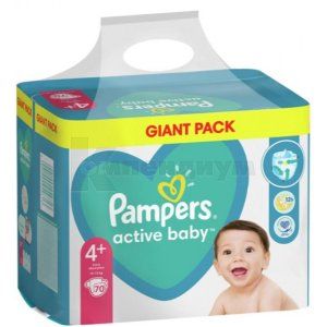 ПОДГУЗНИКИ ДЕТСКИЕ PAMPERS ACTIVE BABY