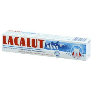 ЛАКАЛУТ АЛЬПИН (LACALUT ALPIN) ЗУБНАЯ ПАСТА