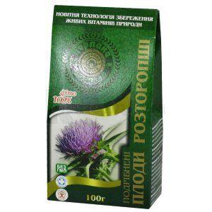 Плоды расторопши пятнистой (Milk thistle fruits)