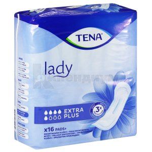 ПРОКЛАДКИ УРОЛОГИЧЕСКИЕ TENA LADY EXTRA PLUS