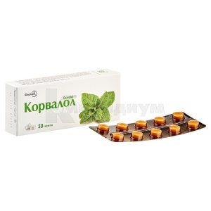 Корвалол<sup>&reg;</sup> <I>таблетки</I> (Corvalol<sup>&reg;</sup> <I>tablets</I>)