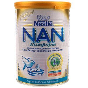 Нан комфорт смесь молочная (Nan comfort milk blend)