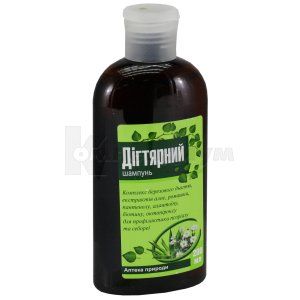 Шампунь дегтярный Аптека природы (Tar shampoo Pharmacy nature)