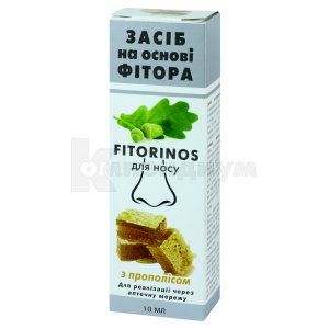 Фиторинос спрей для носа (Fitorinos nasal spray)