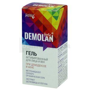 Демолан форте гель для лица и век (Demolan forte gel for the face and eyelids)