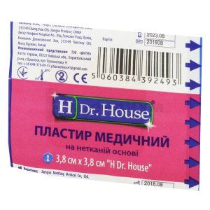 ПЛАСТЫРЬ МЕДИЦИНСКИЙ БАКТЕРИЦИДНЫЙ "H Dr. House"