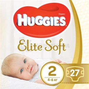 ПОДГУЗНИКИ ДЕТСКИЕ ГИГИЕНИЧЕСКИЕ HUGGIES ELITE SOFT