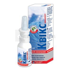 Квикс<sup>&reg;</sup> эвкалипт спрей назальный (Quixx eucalyptus nasal spray)