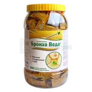 БРОНХО ВЕДА ТРАВЯНЫЕ ЛЕДЕНЦЫ СО ВКУСОМ МЕДА И ЛИМОНА