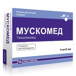 Мускомед <I>раствор для инъекций</I> (Muskomed Solution For Injections)