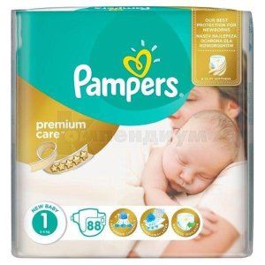 ПОДГУЗНИКИ ДЕТСКИЕ PAMPERS PREMIUM CARE