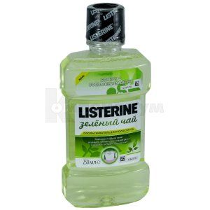 ОПОЛАСКИВАТЕЛЬ ДЛЯ РОТОВОЙ ПОЛОСТИ LISTERINE® "ЗЕЛЕНЫЙ ЧАЙ"