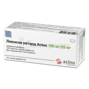 Левоком ретард Асино (Levocom retard Acino)