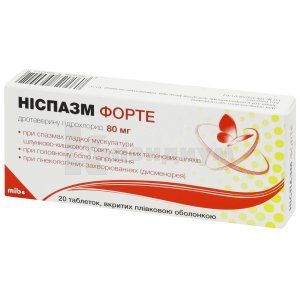 Ниспазм Форте (Nispazm Forte)