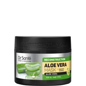 МАСКА РЕКОНСТРУКЦИЯ ДЛЯ ВОЛОС серии "Dr.SANTE ALOE VERA"