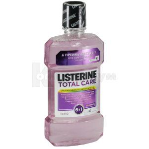 ОПОЛАСКИВАТЕЛЬ ДЛЯ РОТОВОЙ ПОЛОСТИ LISTERINE® TOTAL CARE