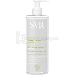 SVR себиаклер очищающая мицеллярная вода (SVR sebiaclear cleansing micellar water)