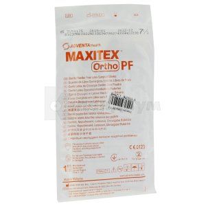 ПЕРЧАТКИ ХИРУРГИЧЕСКИЕ ЛАТЕКСНЫЕ НЕОПУДРЕННЫЕ СТЕРИЛЬНЫЕ MAXITEX® ORTHO PF