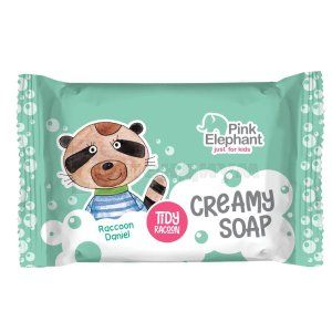 Пинк элефант крем-мыло детское Енот Даня (Pink elephant cream-soap for kids Raccoon Danya)