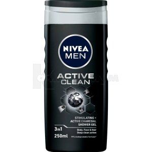 ГЕЛЬ ДЛЯ ДУША "СИЛА УГЛЯ" NIVEA MEN®