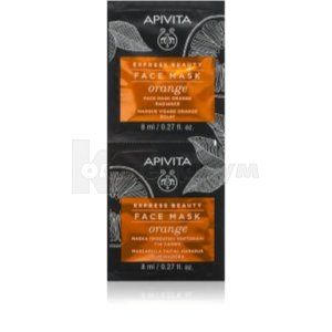 Апивита экспресс бьюти маска Сияние кожи (Apivita express beauty mask Skin shine)