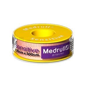 ЛЕЙКОПЛАСТЫРЬ МЕДИЦИНСКИЙ В РУЛОНАХ MEDRULL "SENSITIVE" (MEDRULL "SENSITIVE" MEDICAL PLASTER IN ROLLS)