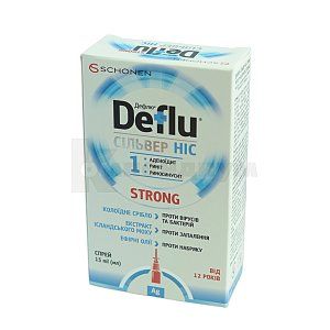 Дефлю сильвер нос стронг (Deflu silver nose strong)