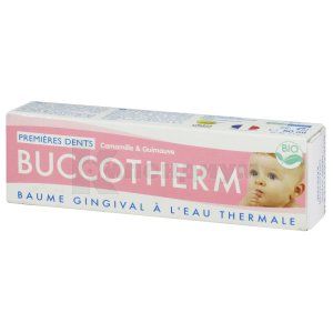 Бюккотерм первые зубки бальзам (Buccotherm first teeth balm)