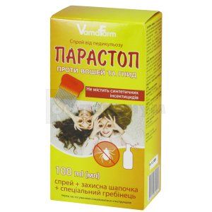 СПРЕЙ ОТ ПЕДИКУЛЕЗА "ПАРАСТОП"