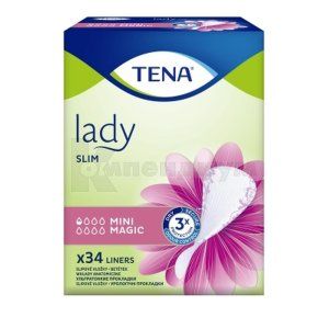 Прокладки урологические Тена леди слим мини меджик (Urological pads Tena lady slim mini magic)